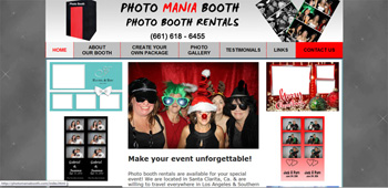Picture of Photo Booth Rentals Shadow Hills, Website Designed, ReDesigned & Maintained Photo Booth Rentals Shadow Hills  https://photomaniabooth.com/index.html Company Website Development Shadow Hills,(818) 281-7628  https://www.tapsolutions.net ,Website Design Shadow Hills, Shadow Hills Website Design , 